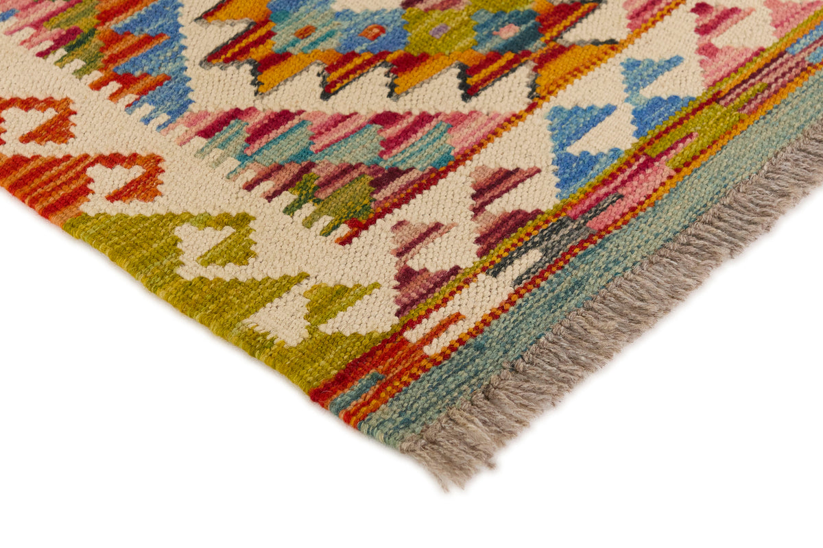 Kelimtæppe - Håndvævet Afghansk gulvtæppe - 142 x 50 cm