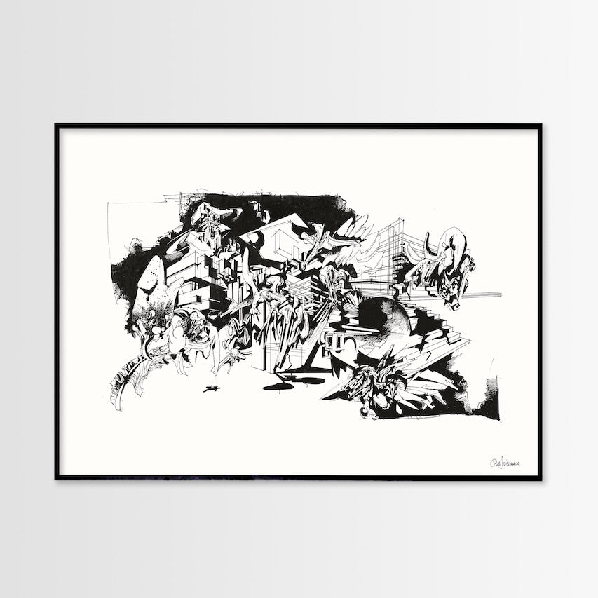 Print af Ola Juliussen - Architect series I - 50x70cm - novamøbler