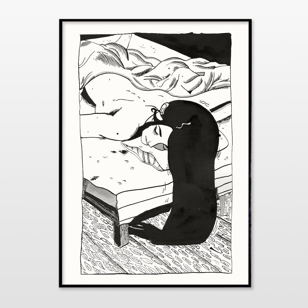 Print af Halfdan Pisket - Portrait II - A3 - novamøbler