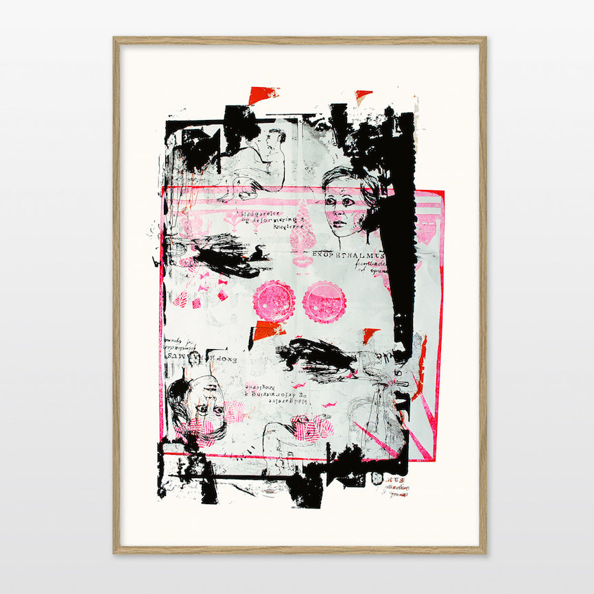 Print af Louise Bech Pedersen - Truth I - A3 - novamøbler