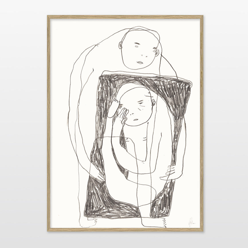 Print af My Buemann - I will carry you - A3 - novamøbler