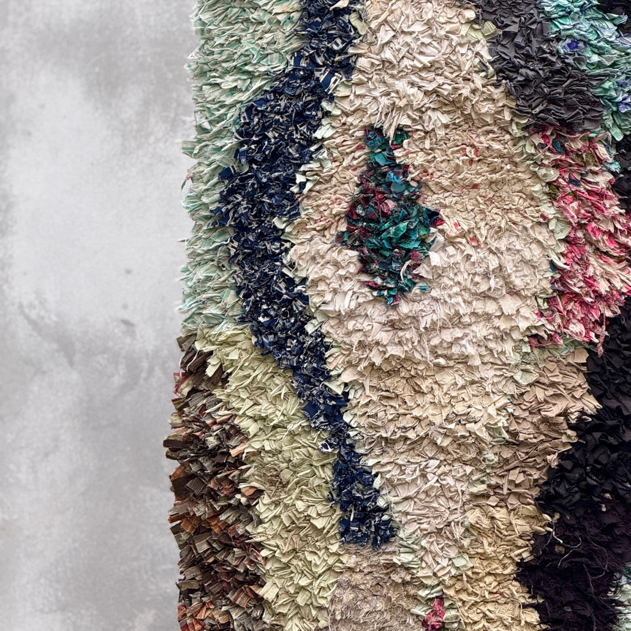 Marokkansk tæppe - Boucheroite - 200x72 cm - novamøbler