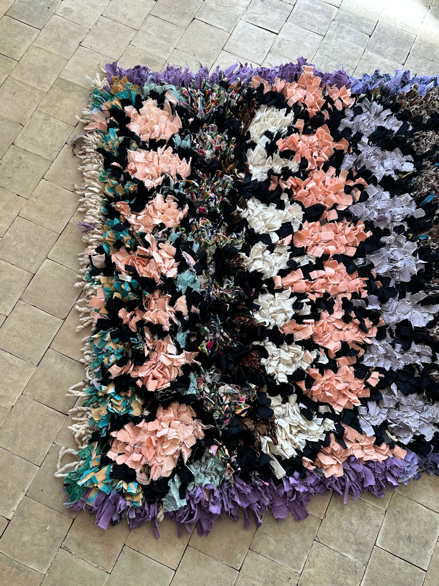 Moroccan rug - Boucheroite - 200 x 90 cm