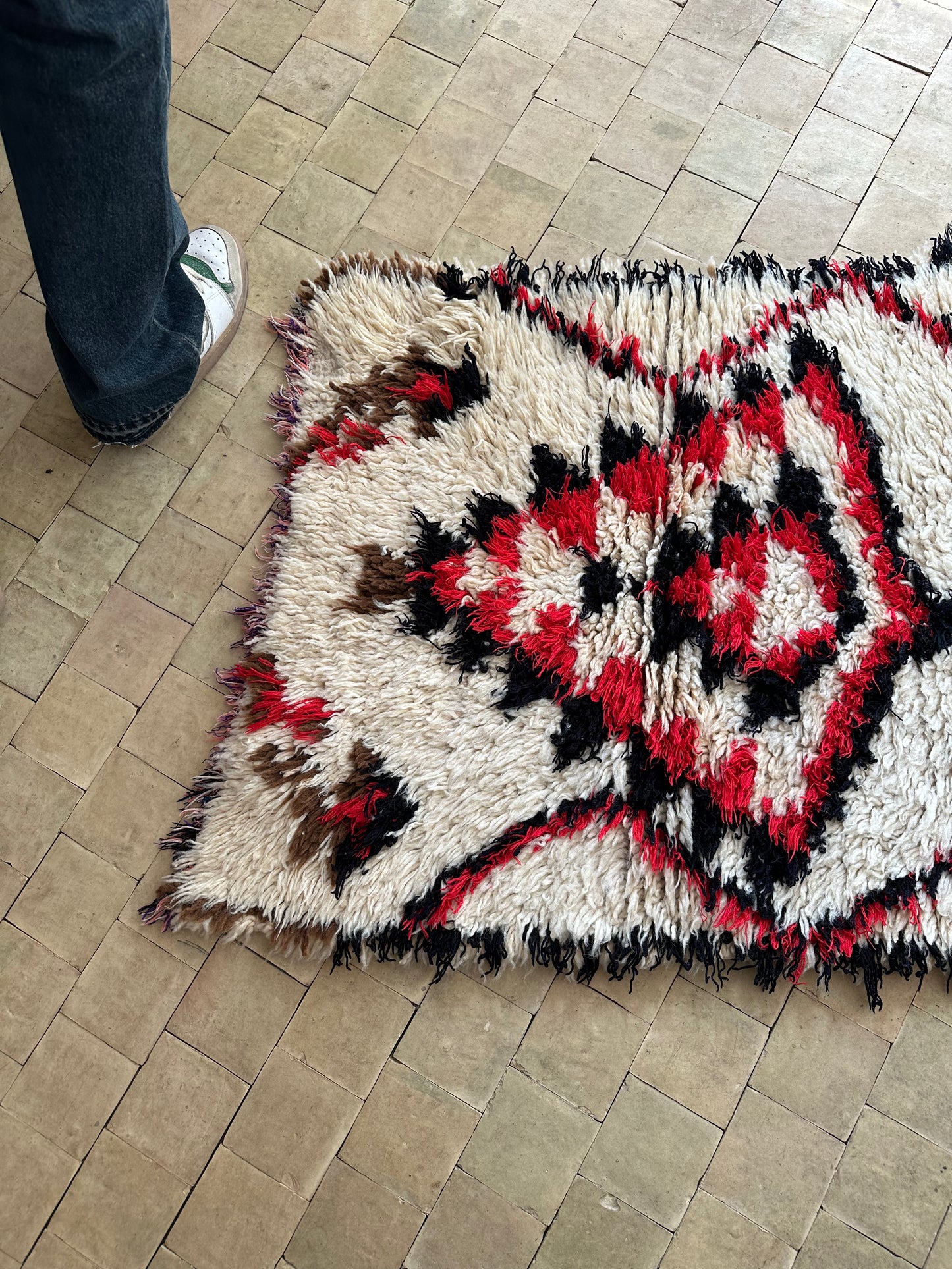 Moroccan rug - Boucheroite - 200 x 90 cm