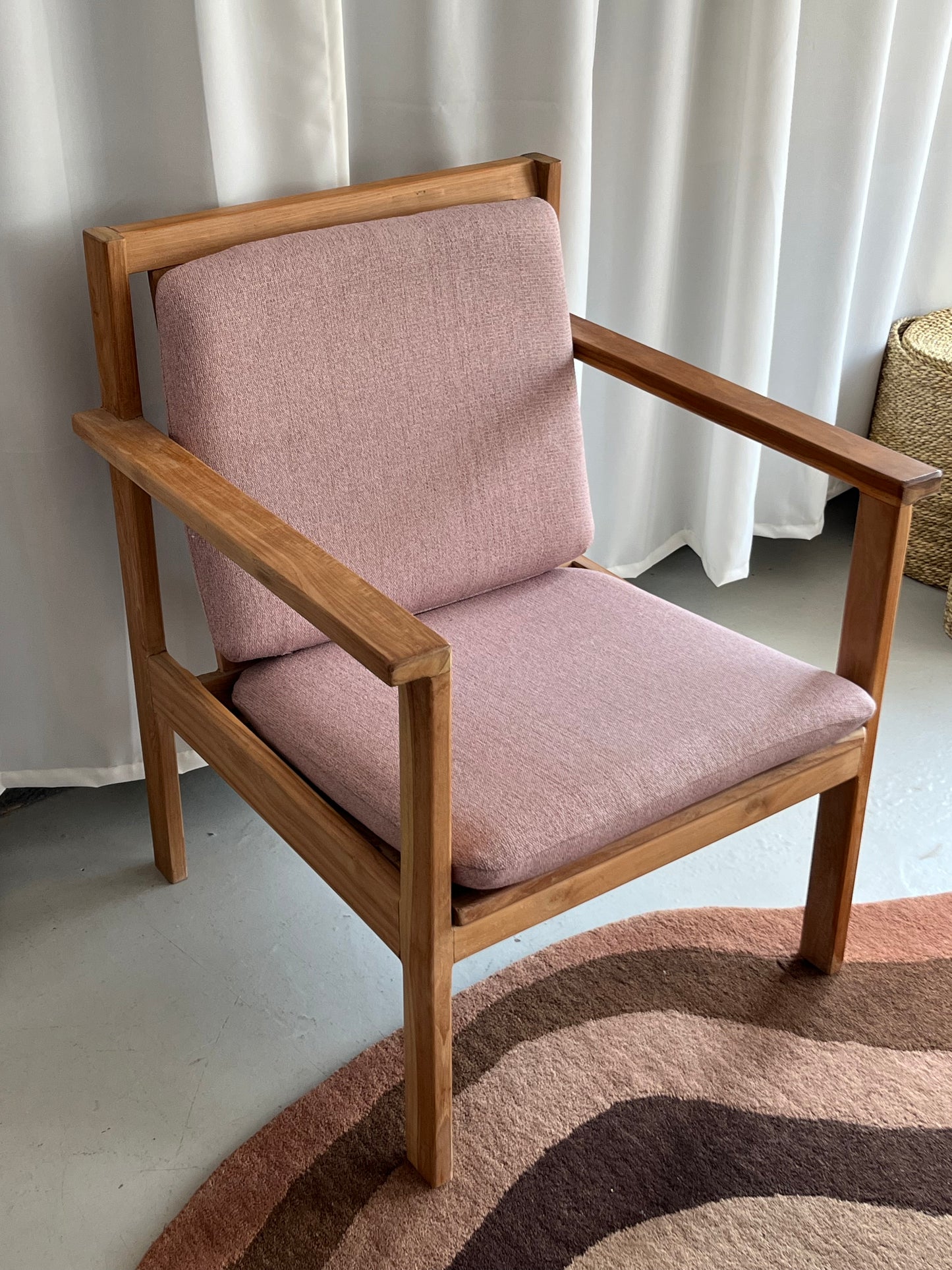 Udstillingsmodel - Lænestol - Teaktræ - By Sol - novamøbler