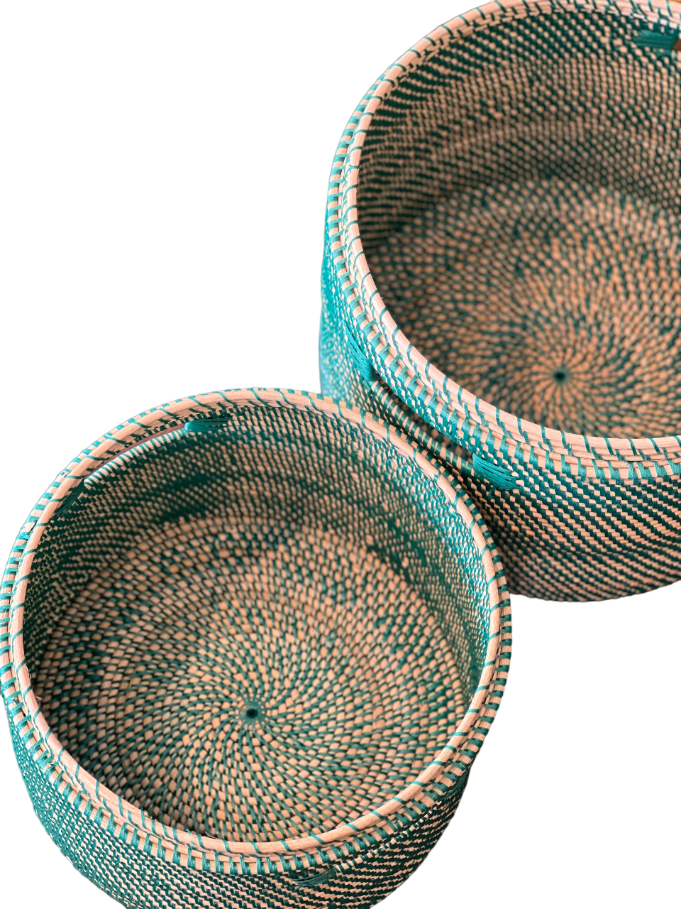 Bambuskurv - B002 - Grøn - novamøbler