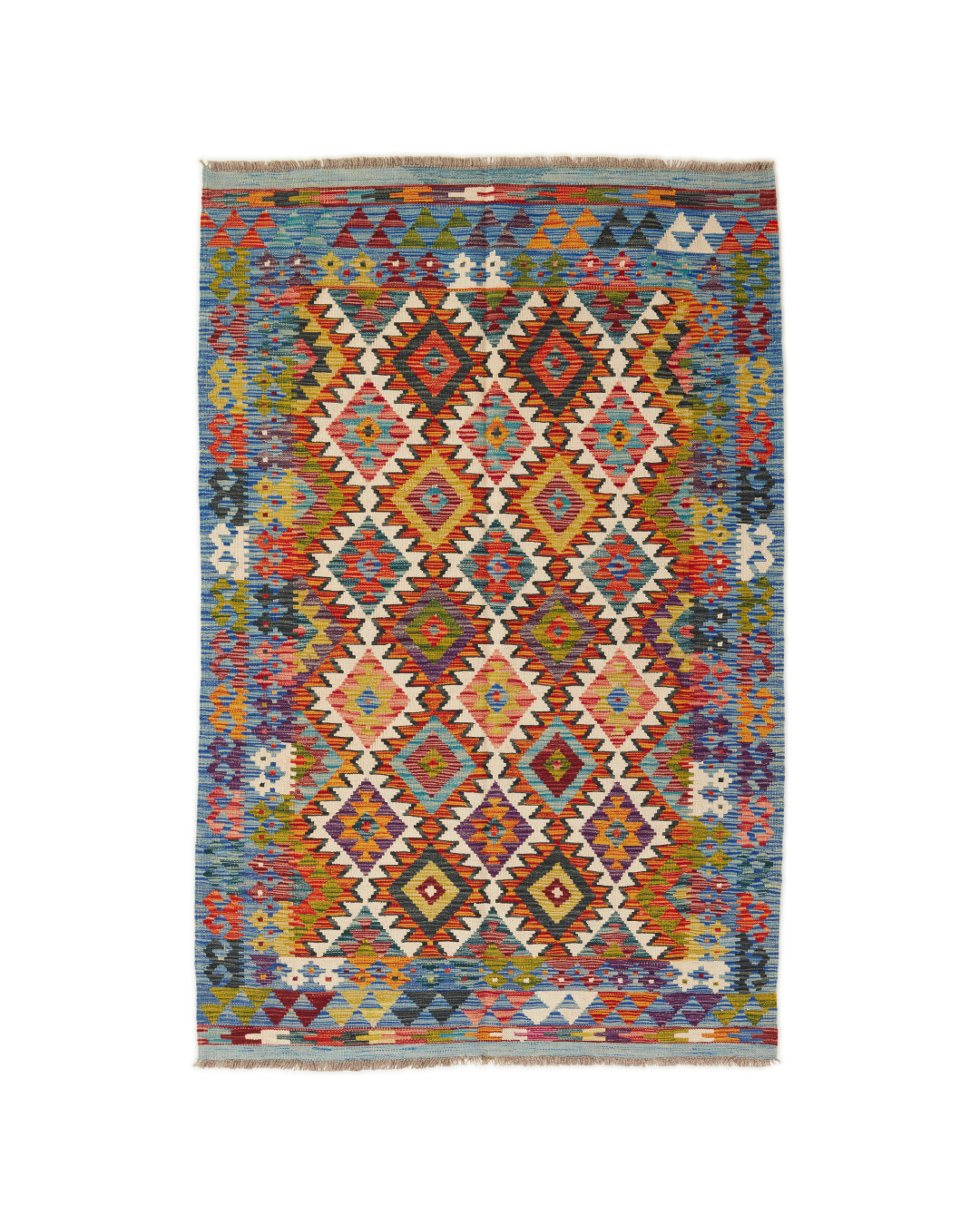 Kilim Rug - Handwoven Afghan rug - 237 x 171 cm – No78