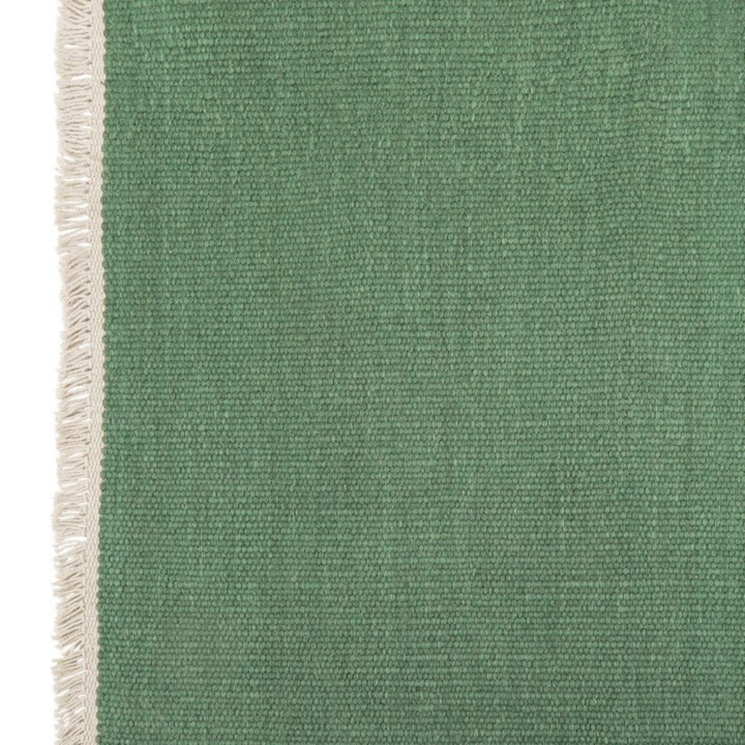 Regnbue - Uldgulvtæppe - 100% Uld - Green - novamøbler