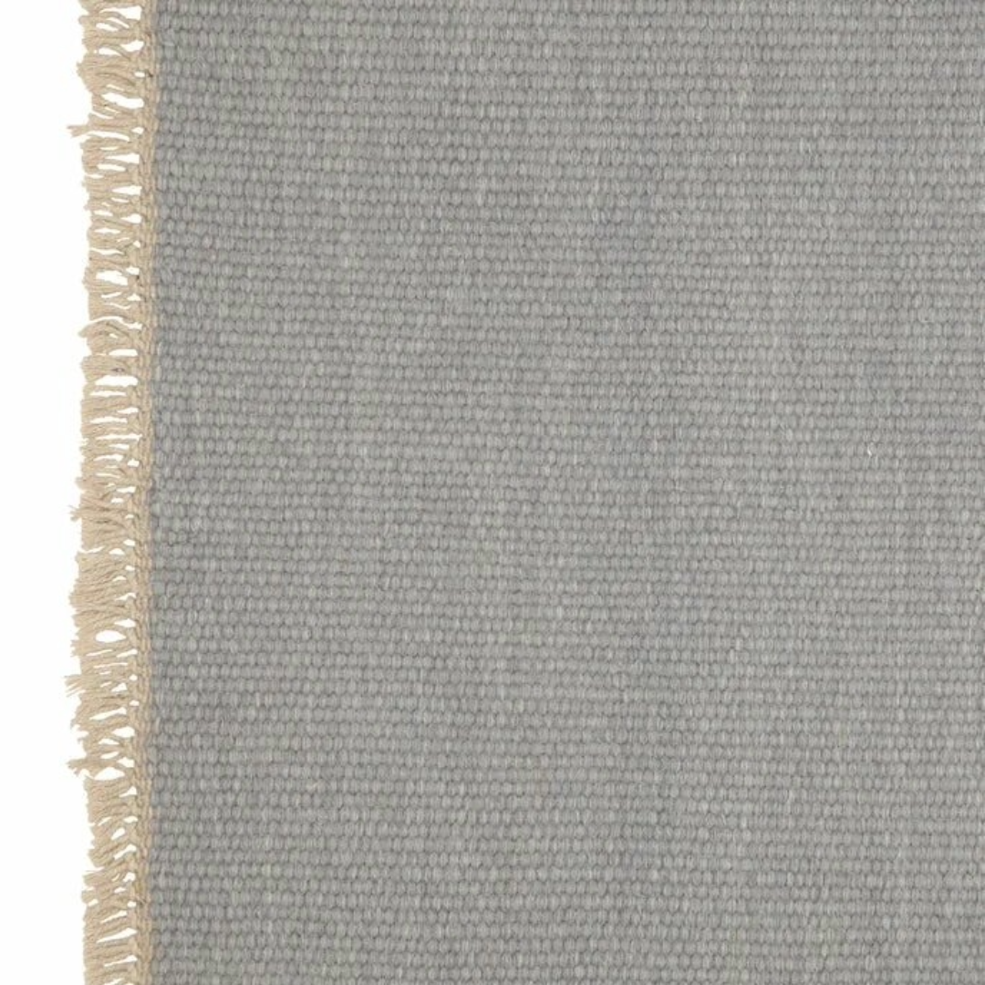 Regnbue - Uldgulvtæppe - 100% Uld - Teal (lyseblå) - novamøbler