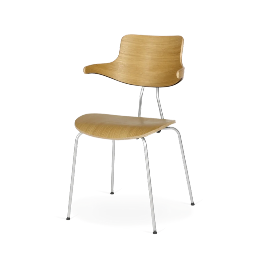 Vermund Larsen - Spisebordsstol - VL118 - Olieret egetræ - novamøbler