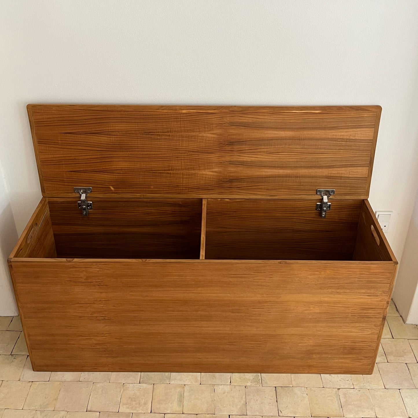 Opbevaringskiste/bænk - Teaktræ - K004 - By Sol - novamøbler