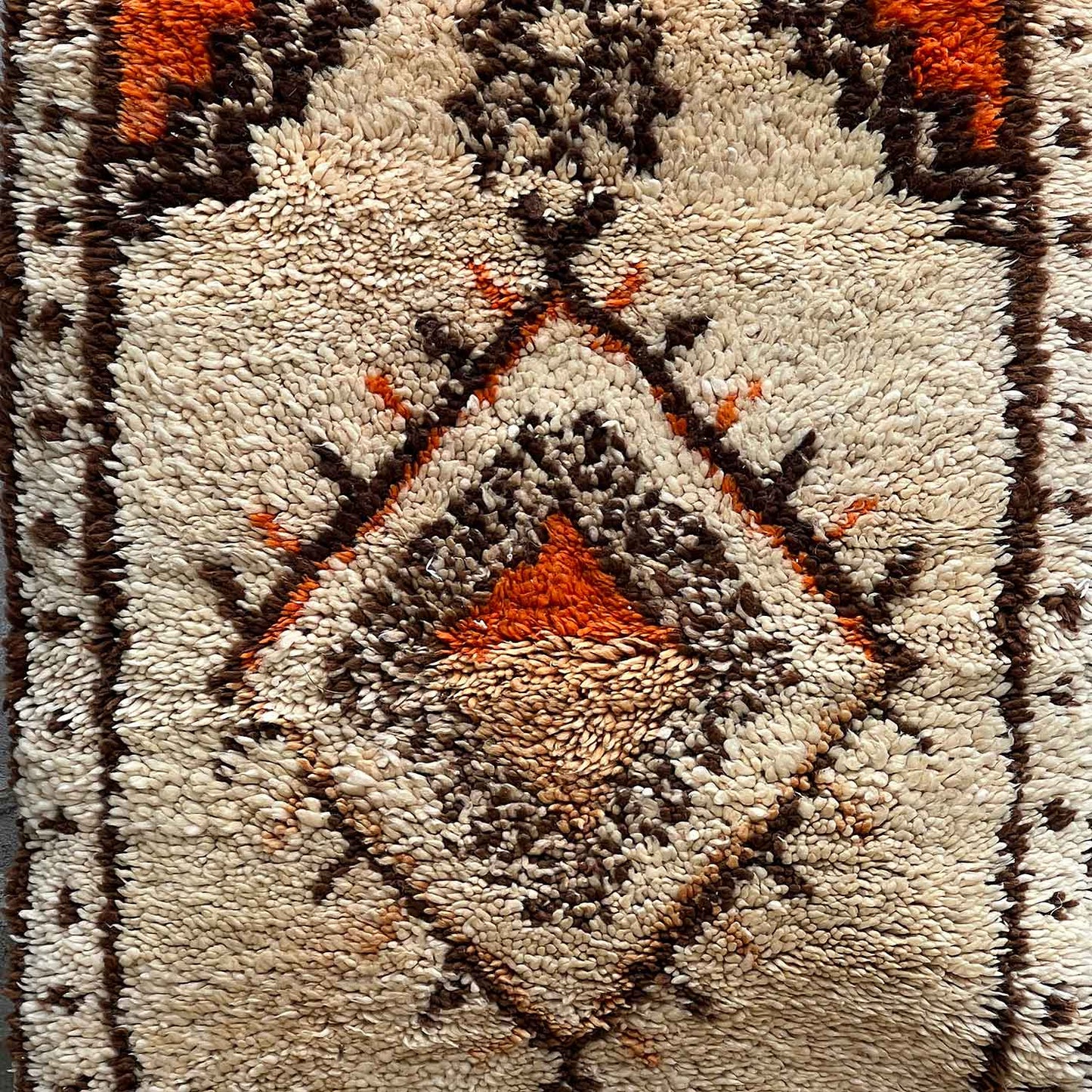 Marokkansk tæppe - Beni Ouarain - 195x84 cm - novamøbler