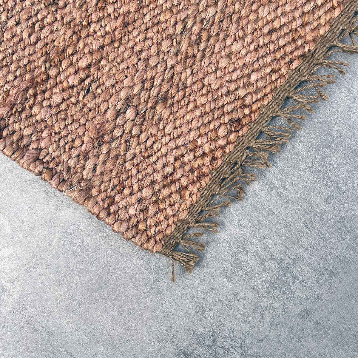 Jute - Gulvløber - Rose - novamøbler