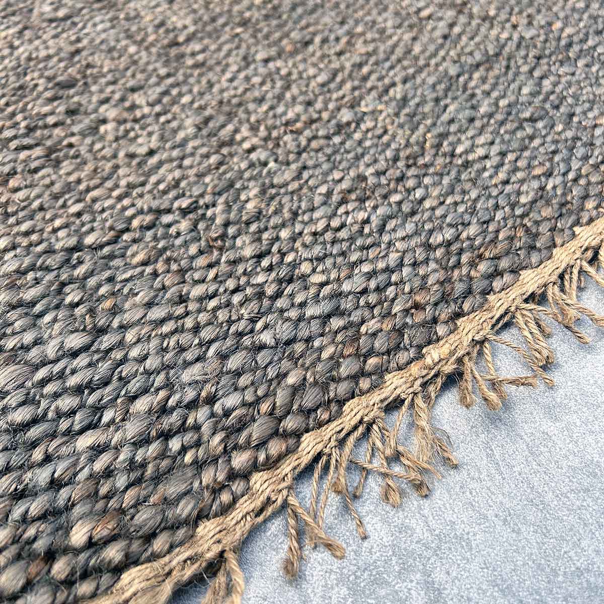 Jute - Gulvløber - Medium Grey - novamøbler