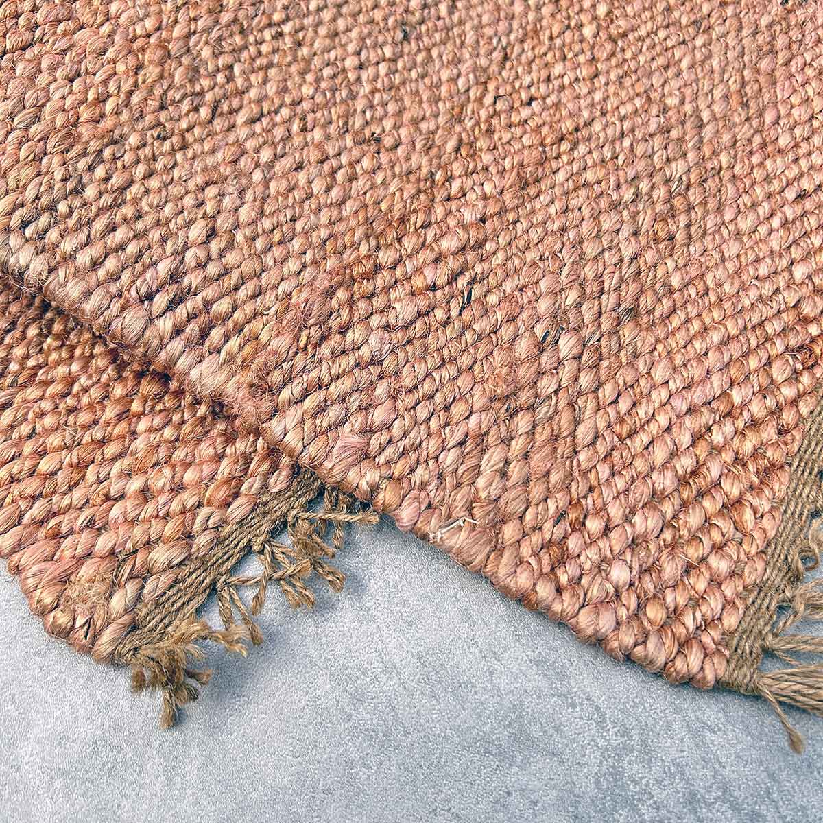 Jute - Gulvløber - Rose - novamøbler