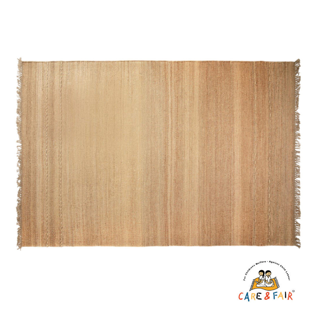 Jute Gulvtæppe - Copenhagen Brick - novamøbler