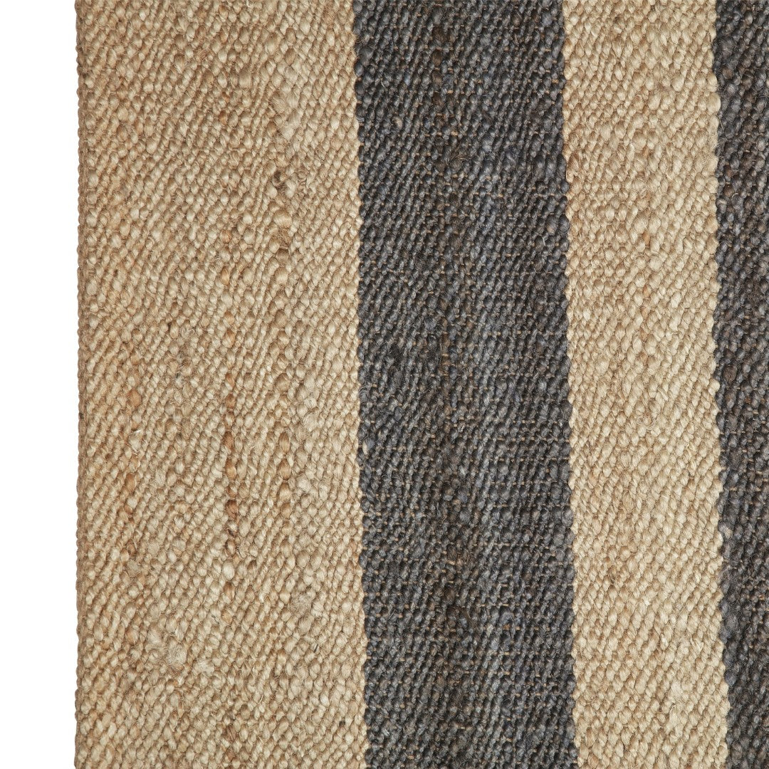 Jute Gulvtæppe - Marseille - Blue - novamøbler