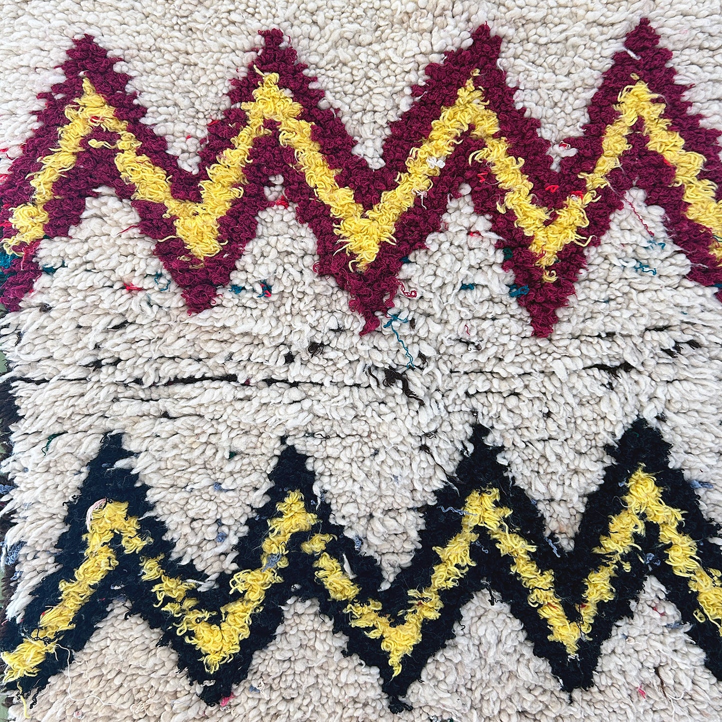 Marokkansk tæppe - Boucheroite - 147x78 cm - novamøbler