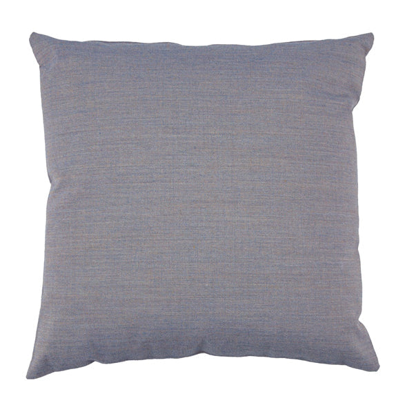 Pude - Lyseblåt uldstof - 50x50 cm - novamøbler