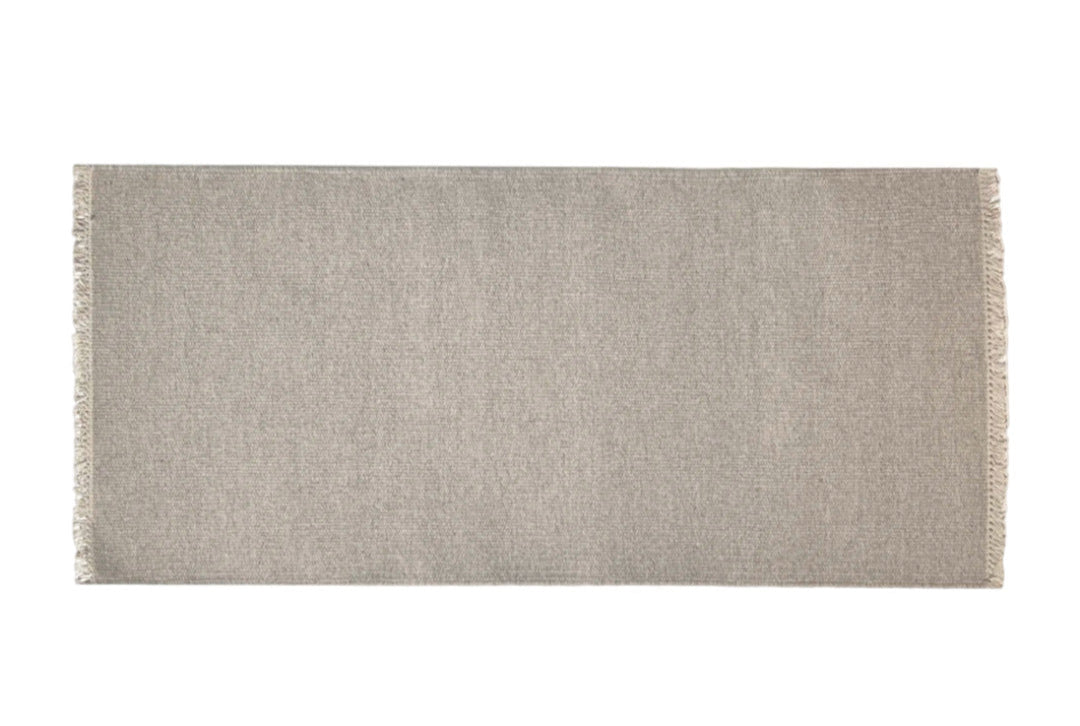 Regnbue - Gulvløber - 100% Uld - Medium Grey - novamøbler