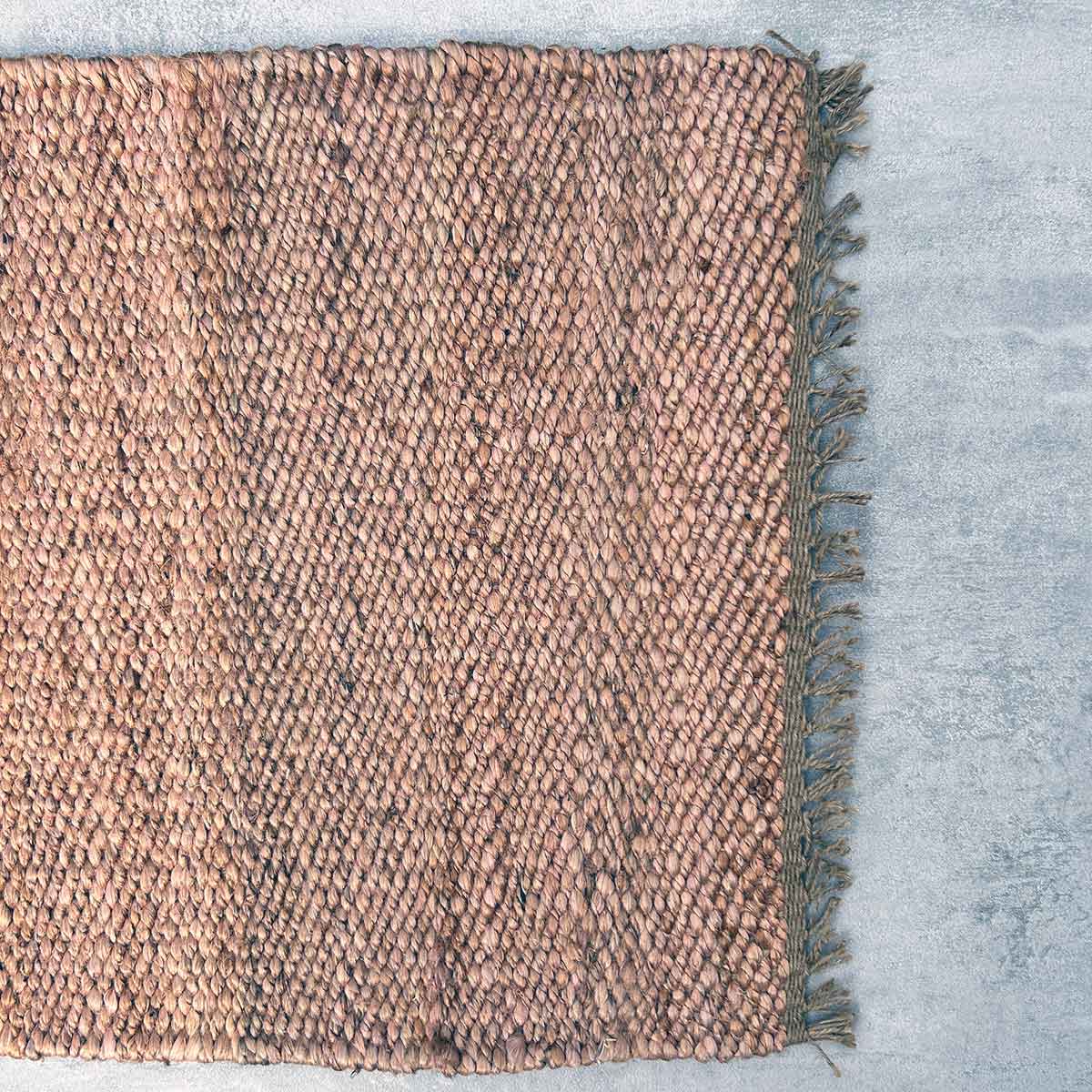 Jute - Gulvløber - Rose - novamøbler
