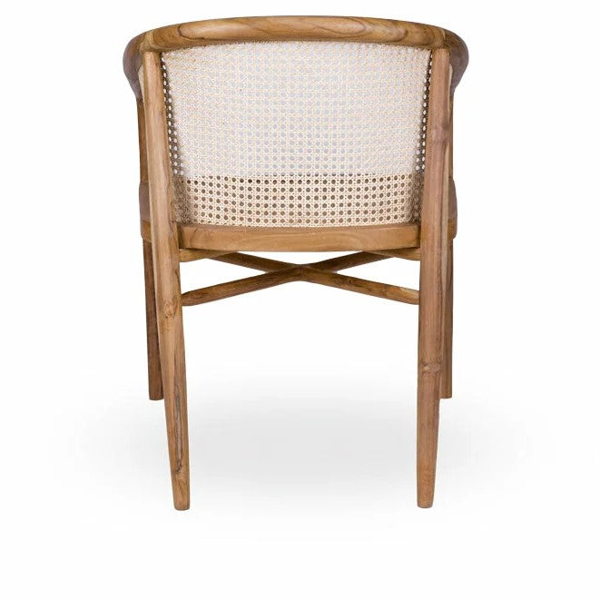 Lænestol - Teaktræ/Rattan - By Sol - novamøbler