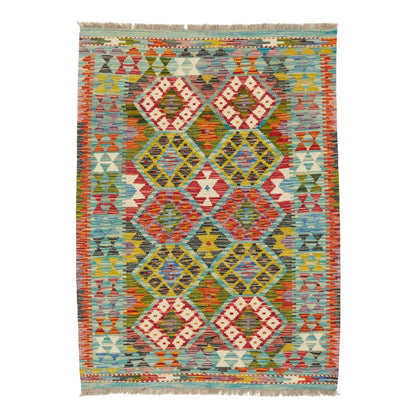 Kelimtæppe - Håndvævet Afghansk gulvtæppe - 150x 108 cm