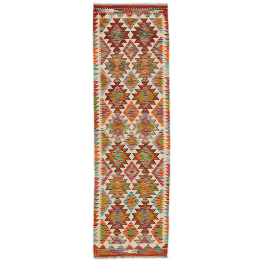 Kelimløber - Håndvævet Afghansk - 59x200 cm - novamøbler