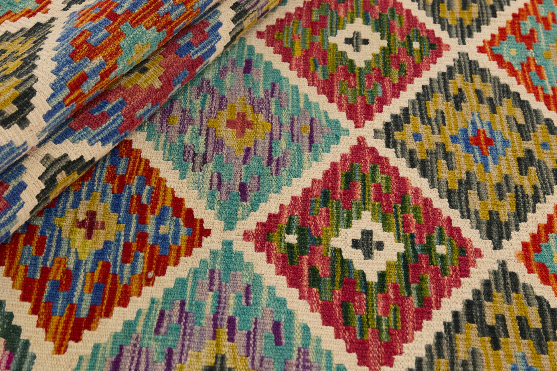 Kelimløber - Håndvævet Afghansk - 80 x 191 cm - novamøbler