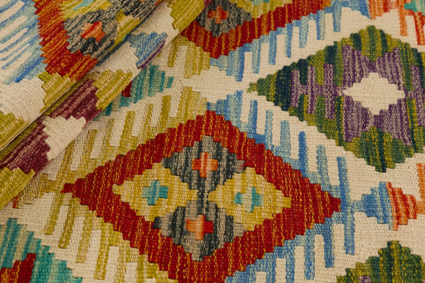 Kelimløber - Håndvævet Afghansk - 82 x 201 cm - novamøbler