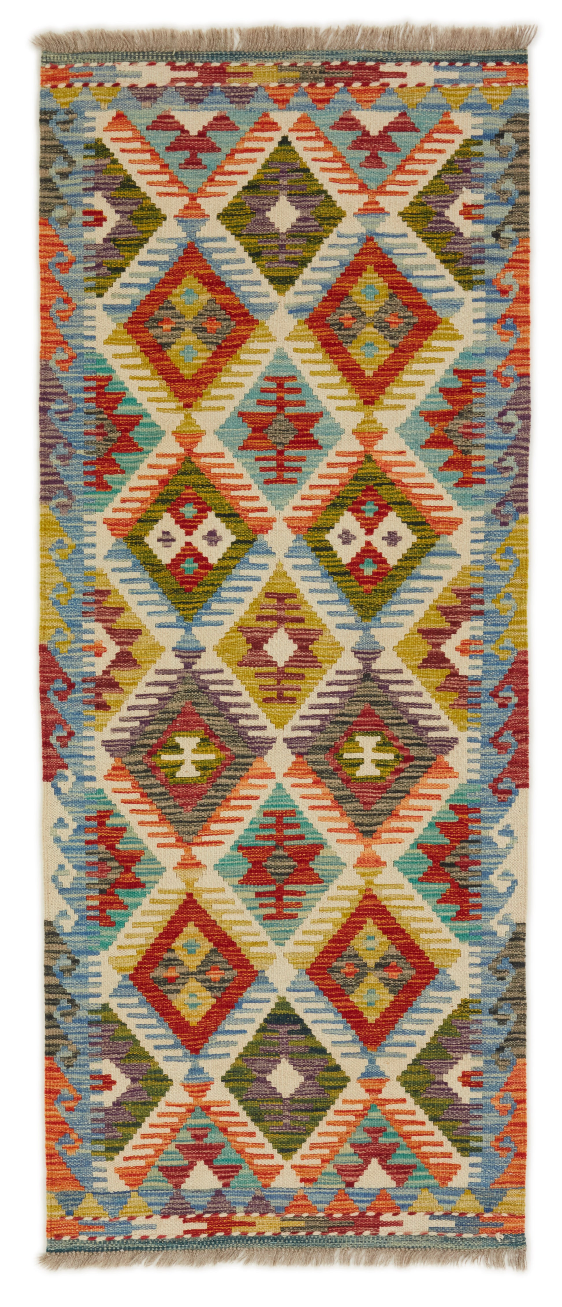 Kelimløber - Håndvævet Afghansk - 82 x 201 cm - novamøbler