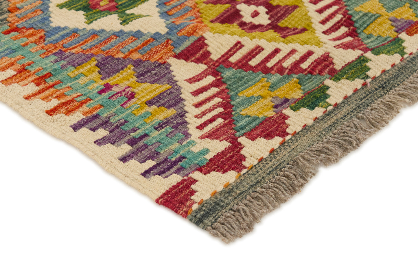 Kelimløber - Håndvævet Afghansk - 62 x 152 cm - novamøbler