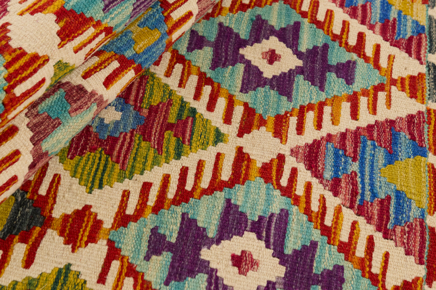 Kelimløber - Håndvævet Afghansk - 66 x 152 cm - novamøbler