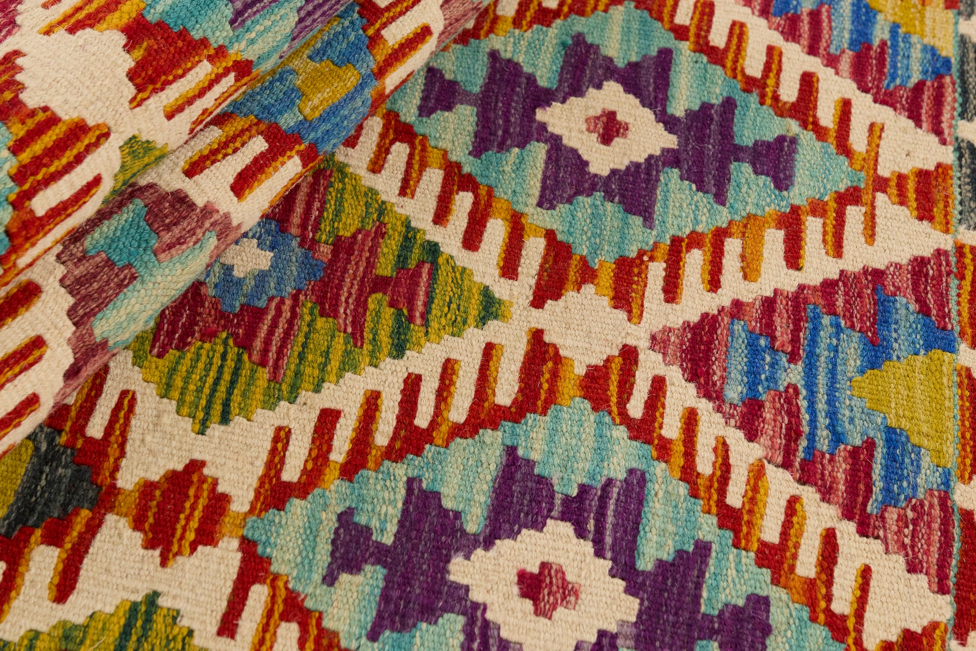 Kelimløber - Håndvævet Afghansk - 66 x 152 cm - novamøbler