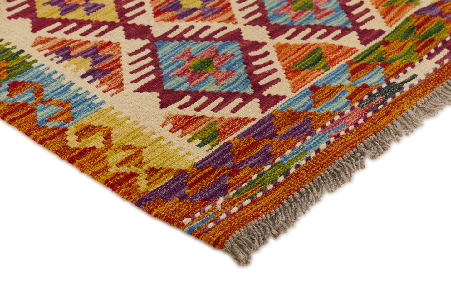 Kelimløber - Håndvævet Afghansk - 65 x 151 cm - novamøbler