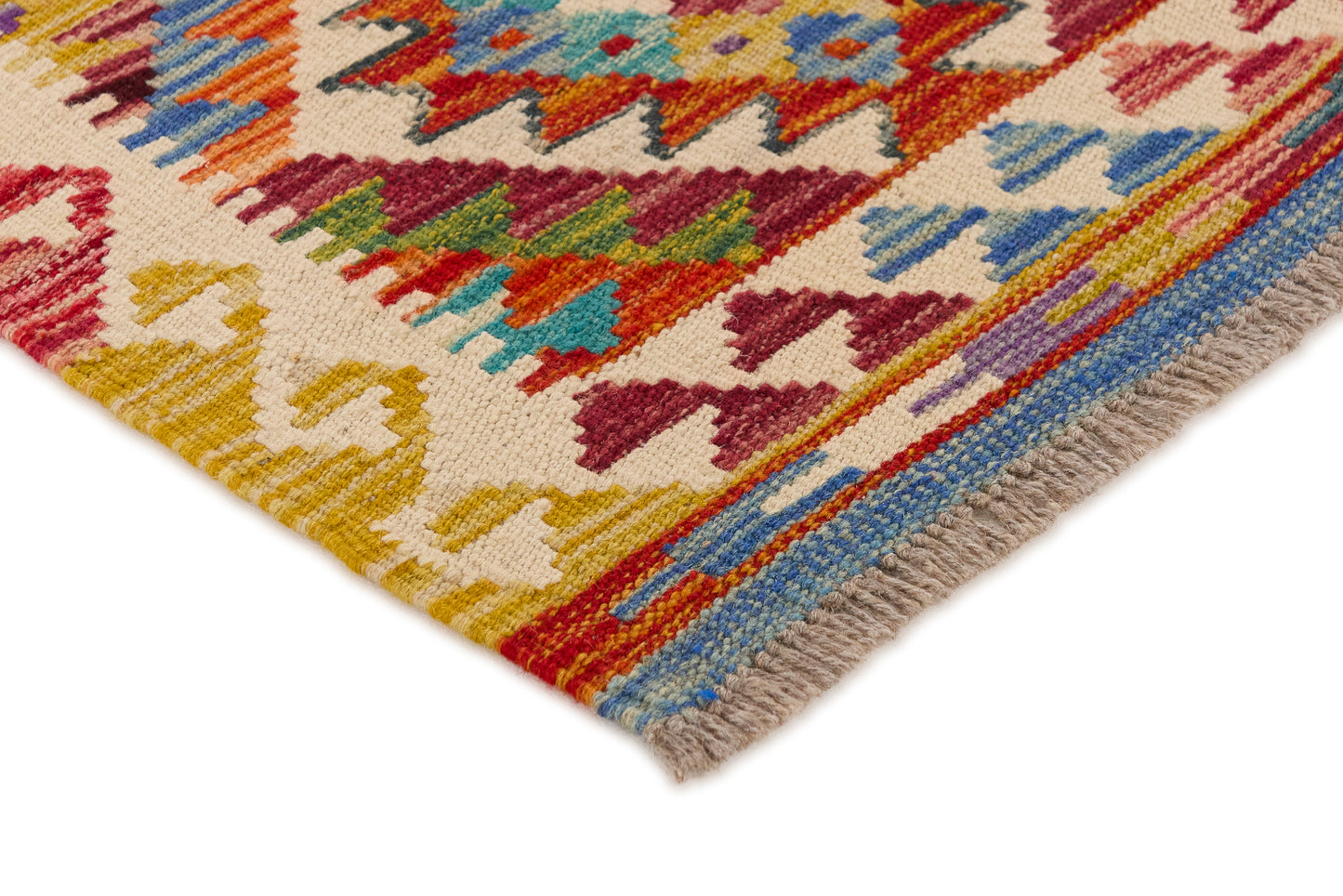 Kelimtæppe - Håndvævet Afghansk gulvtæppe - 147 x 54 cm