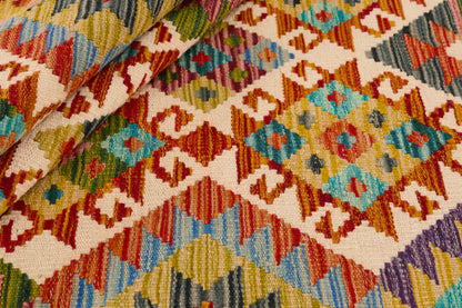 Kelimtæppe - Håndvævet Afghansk gulvtæppe - 152 x 99 cm - novamøbler