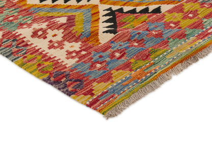 Kelimtæppe - Håndvævet Afghansk gulvtæppe - 237 x 171 cm - novamøbler