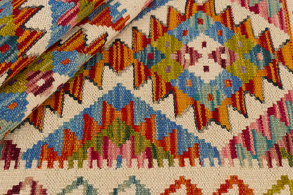 Kelimtæppe - Håndvævet Afghansk gulvtæppe - 142 x 50 cm