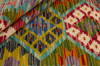 Kelimtæppe - Håndvævet Afghansk gulvtæppe - 150x 108 cm