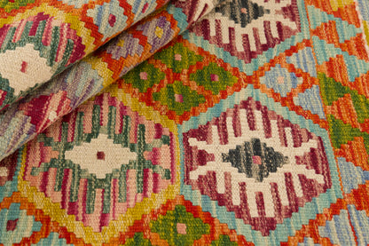 Kelimtæppe - Håndvævet Afghansk gulvtæppe - 147 x 101 cm