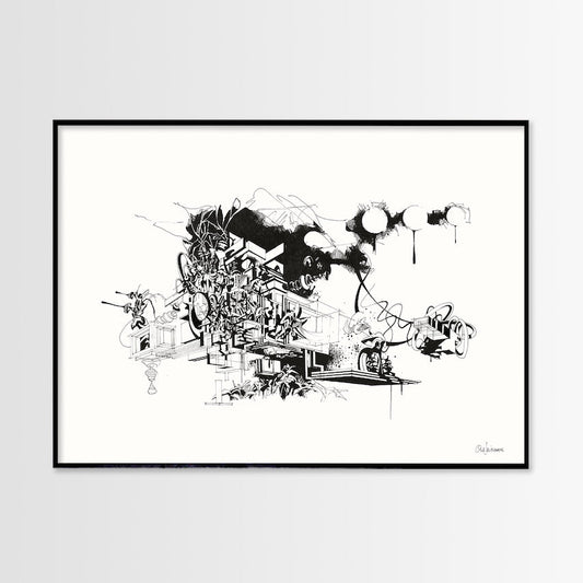 Print af Ola Juliussen: Architect series III - 50x70cm - novamøbler
