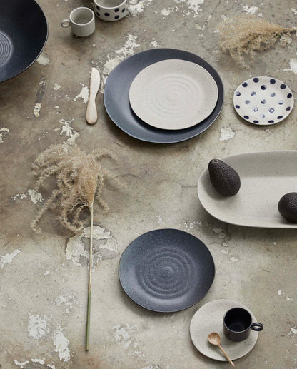 GRAINY serveringsfad i keramik - Nordal - novamøbler