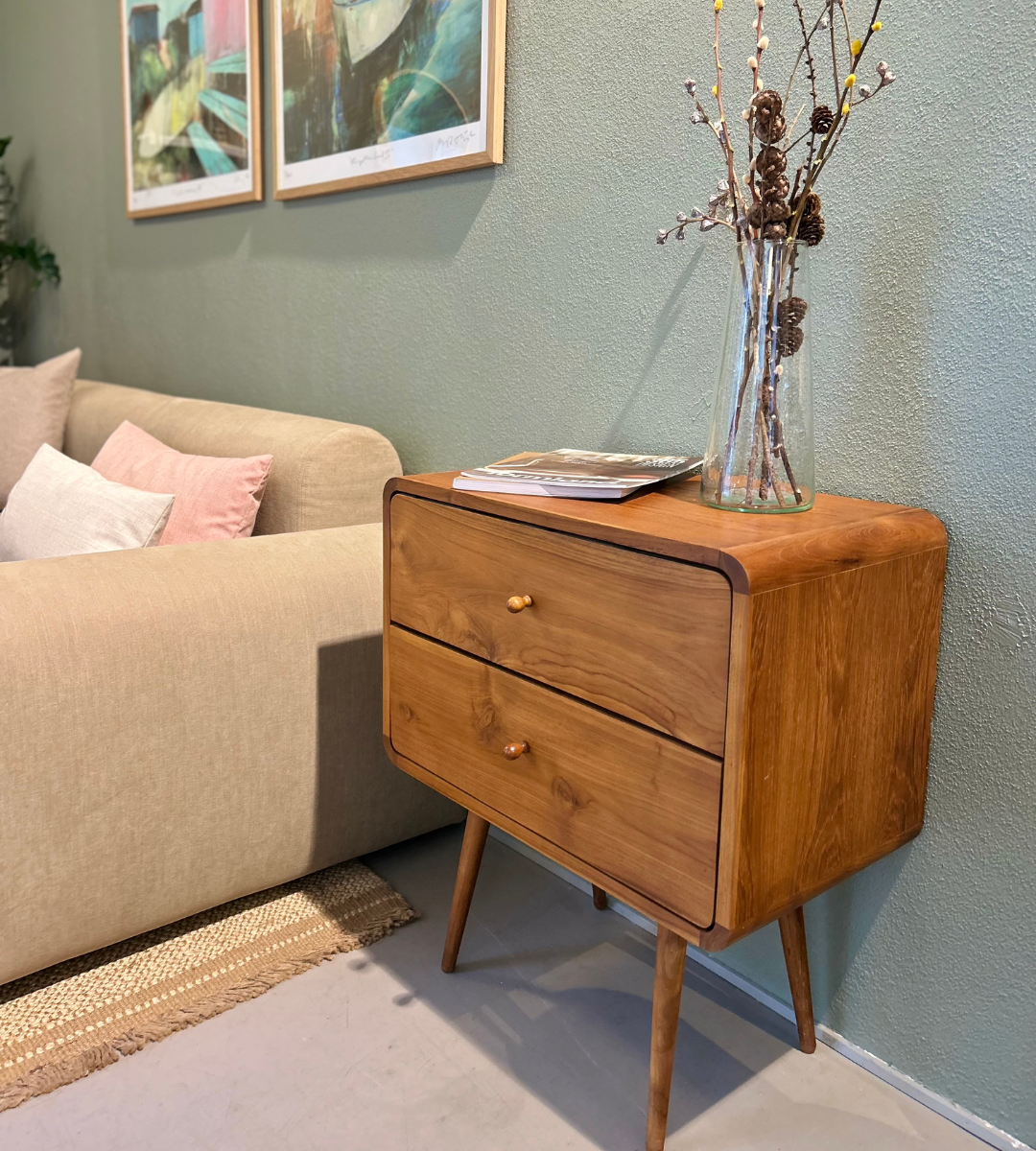 Kommode - C017 - Teak - By Sol - novamøbler