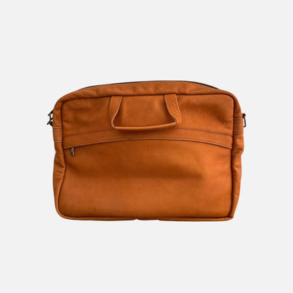 Leather shoulder bag from Morocco