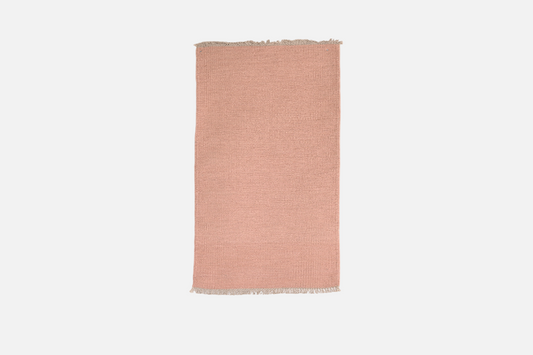 Regnbue - Gulvløber - 100% Uld - Rose - novamøbler