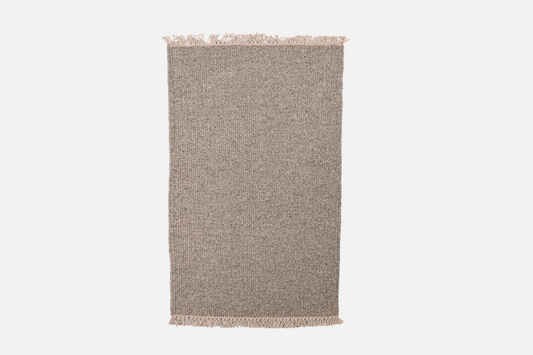 Regnbue - Gulvløber - 100% Uld - Medium Grey - novamøbler