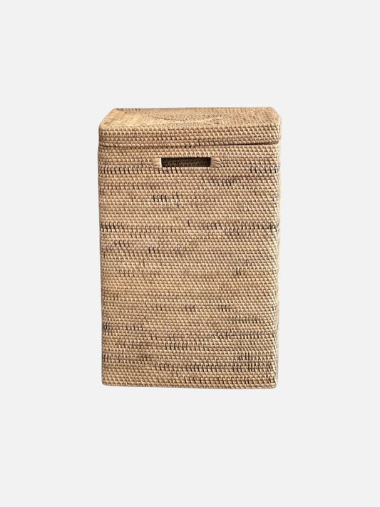 Håndlavet Flettet Bambuskurv (Firkantet) - novamøbler