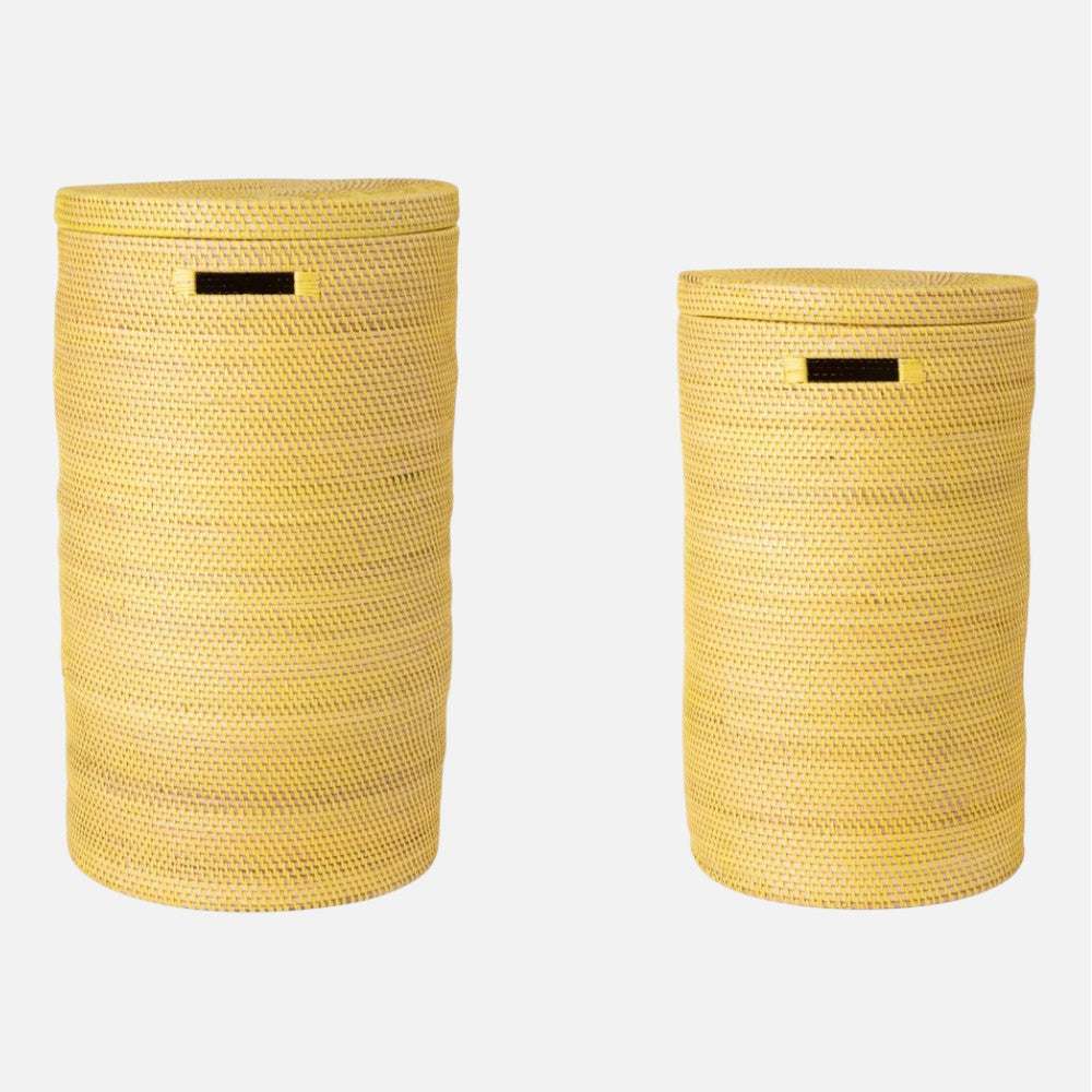 Bambuskurv - B001 - Gul - novamøbler