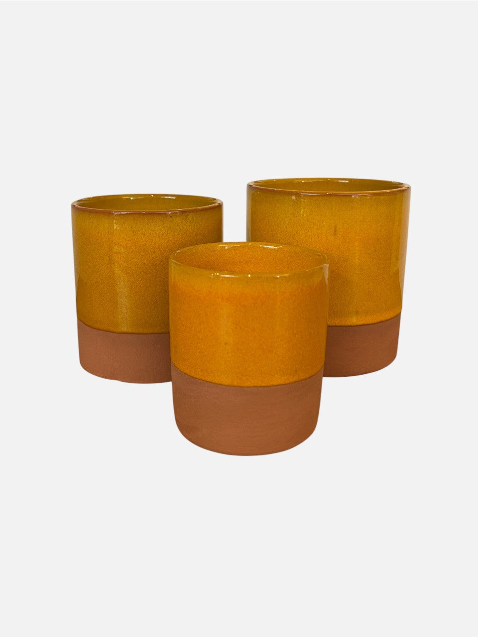 Keramik/ler kop - gul - flere størrelser - novamøbler